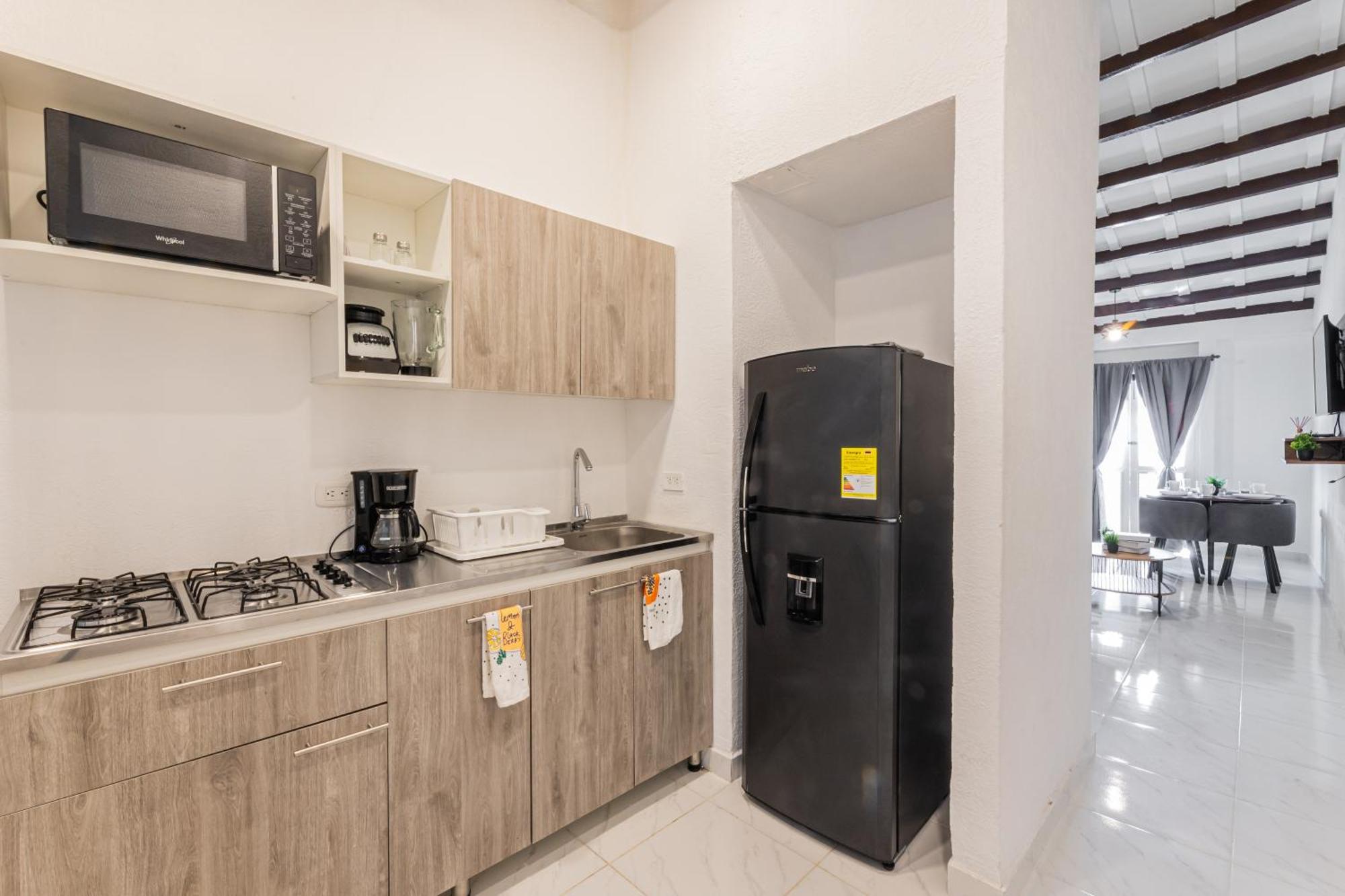 Apartamento Amplio Familiar De 2 Dentro De La Ciudad Amurallada - Ac, Wifi Rapido Y Agua Caliente Cartagena